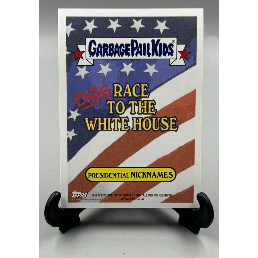 2020 Topps Garbage Pail Kids GPK Disgrace to the White House #26B Social‎ Sandy